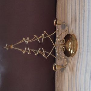 Princess House Christmas Tree Candle Holder